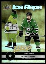 Jamie Benn  Victor E. Green Gold 2023-24 Upper Deck MVP Ice Reps #IR-13 NHL Card