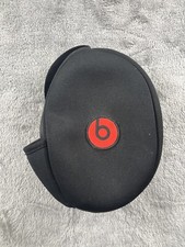 Beats Headphone Soft Case Only Black Zipper Pocket Preowned