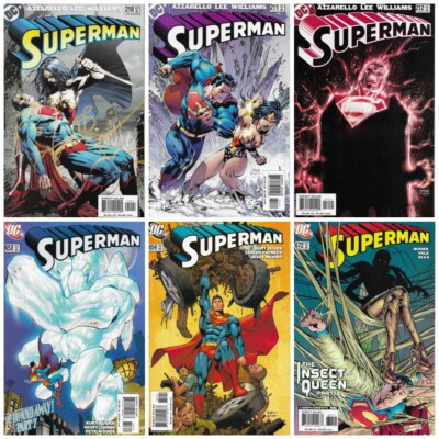 °SUPERMAN Vol.2 #210 211 212 653 654 672° USA DC 2004+  Auswahl