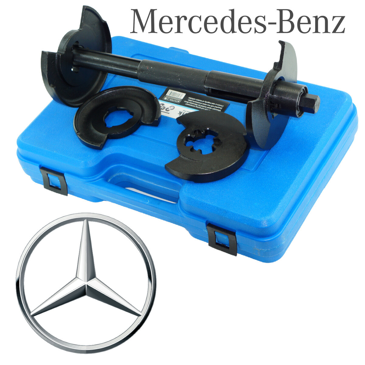 Mercedes Benz Coil Spring Compressor Kit Telescopic Compressor & 2 Sets