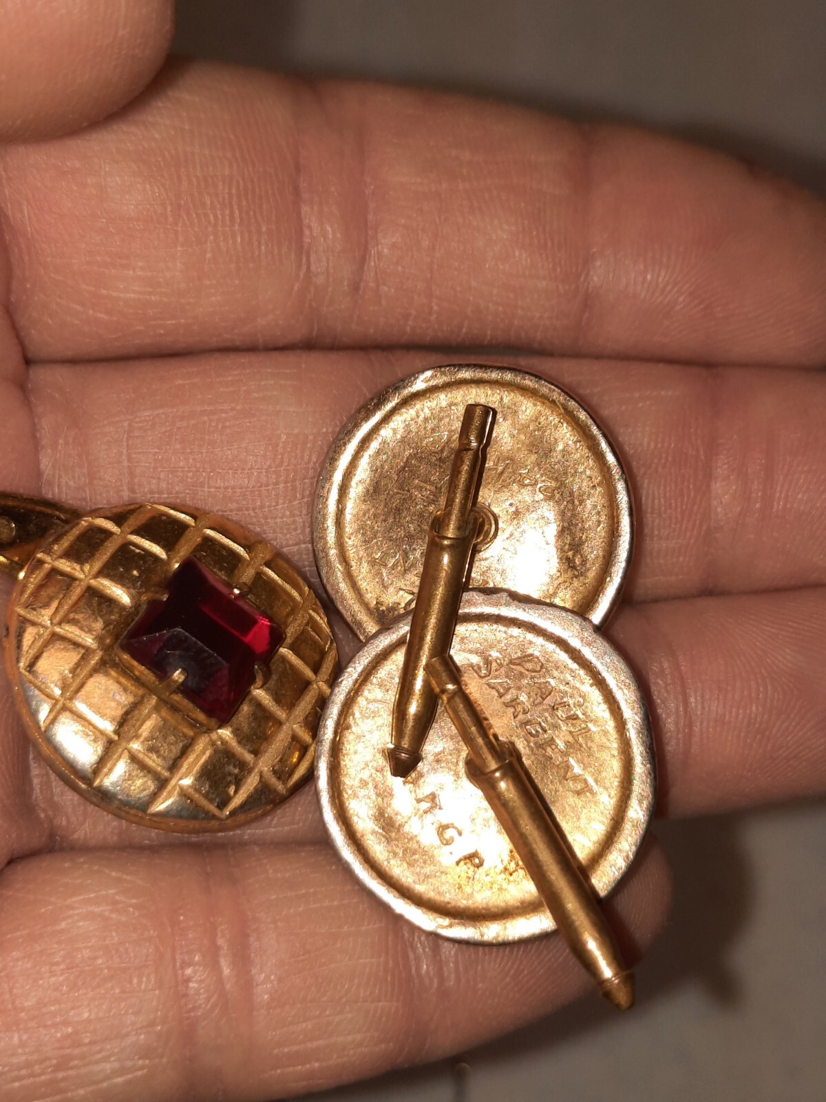 Junk Gold Jewelry Necklaces Charms Lot White & Yellow Gold Plated