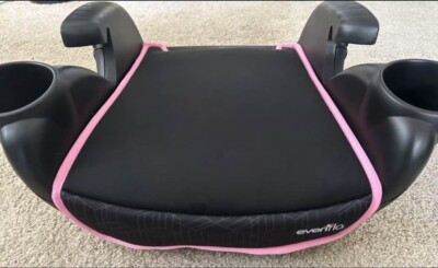 Evenflo pink & black booster expires 2029