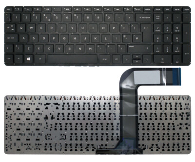 HP Pavilion 15-p261sa Notebook PC Ersatz UK schwarz Layout Tastatur neu