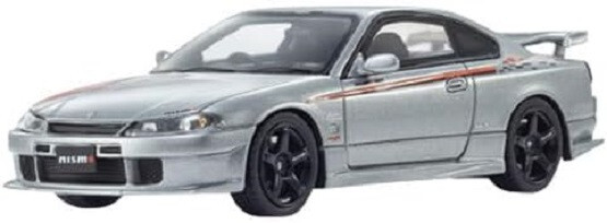 Kyosho Оригинал 1/43 NISSAN SILVIA S15 SPEC R NISMO AERO (серебристый) KSR43125S