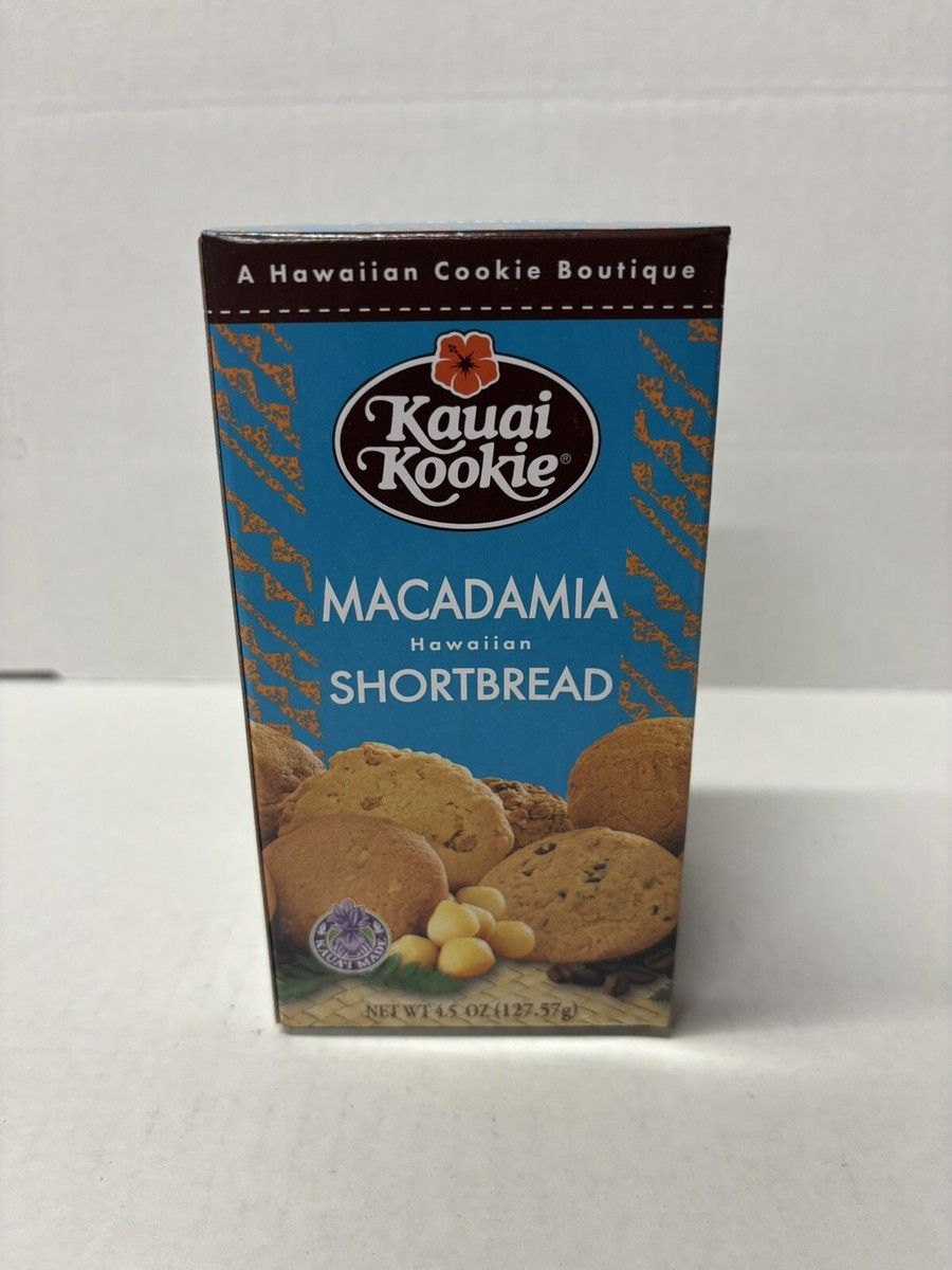 Kauai Kookie Homestyle Macadamia Cookie and Shortbread 6 Pack Box