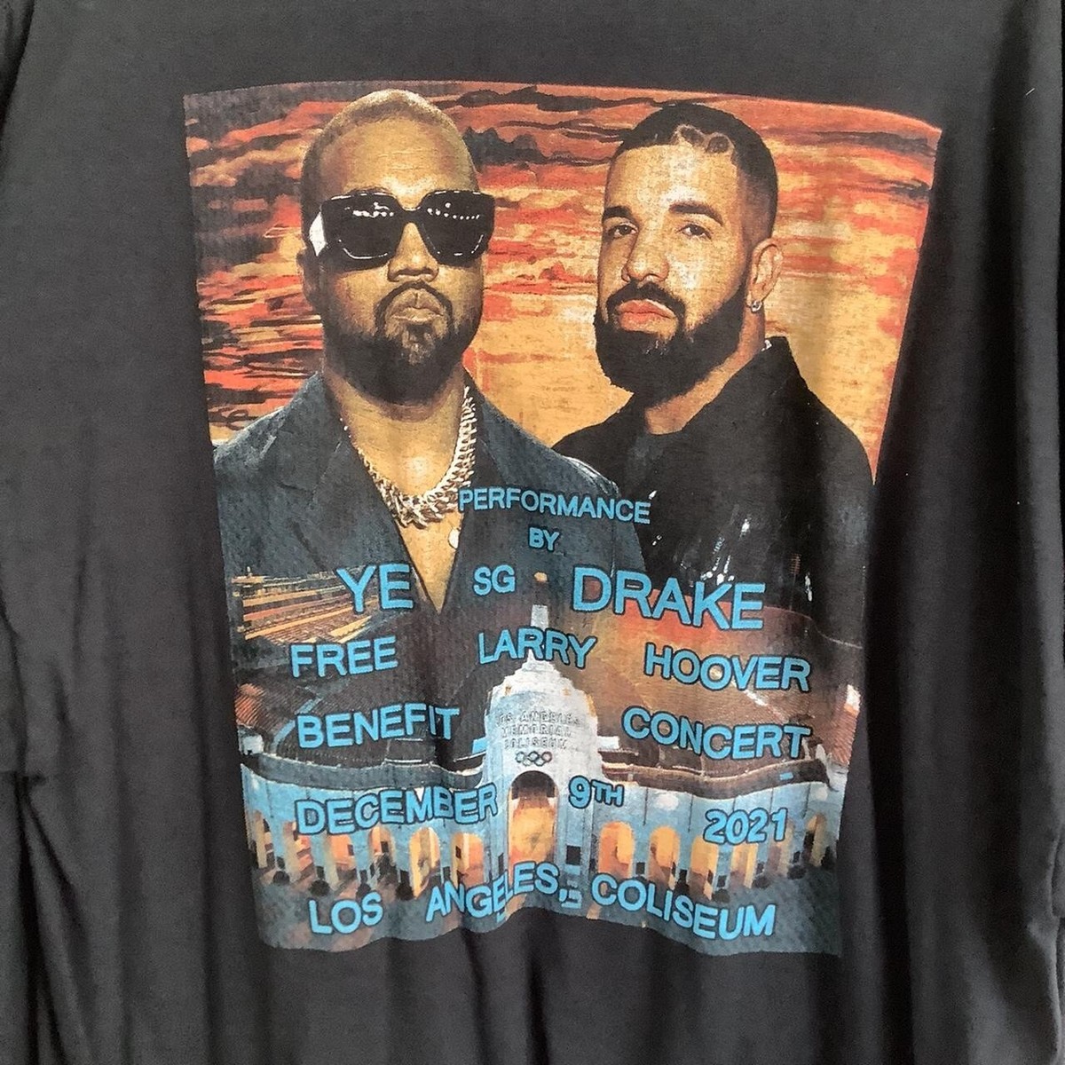 Free Larry Hoover benefit concert 2021 ye vs drake kanye west 