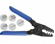 Automotive Crimping Tool Wire Harness Terminals Crimper Plier 22-10 AWG 200mm