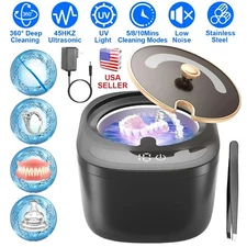 Ultrasonic Retainer Cleaner Ultrasonic Cleaning Machine for Braces Rings Jewelry