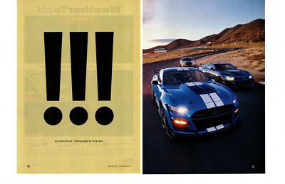 2019 CAMARO ZL-1 - CHALLENGER HELLCAT REDEYE - SHELBY GT500 ~ 12-PG ARTICLE / AD