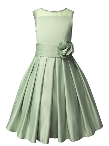 green emerald velvet dress Mademoiselle Dress in Marlin main image 1