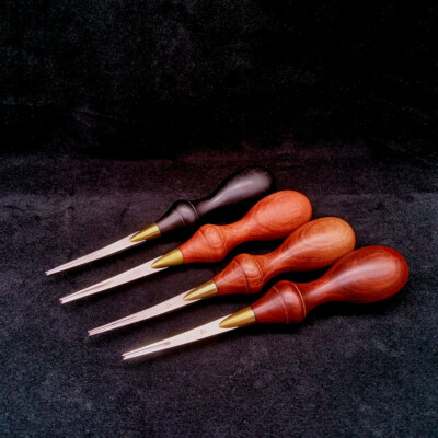 Professional Leather craft wooden handle Edge Bevelers keen skiving Tools Diy