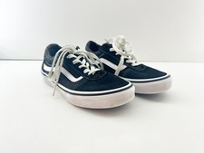 Vans Old Skool Low Top Black White Sneakers Girls Size 4 Youth Shoes
