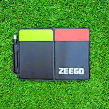 Referee Cards Red/Yellow Football Sport Wallet Notebook Pencil Soccer Refs Set