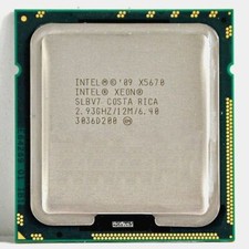INTEL XEON X5670 SLBV7 2.933GHZ 6 CORE LGA 1366 CPU PROCESSOR