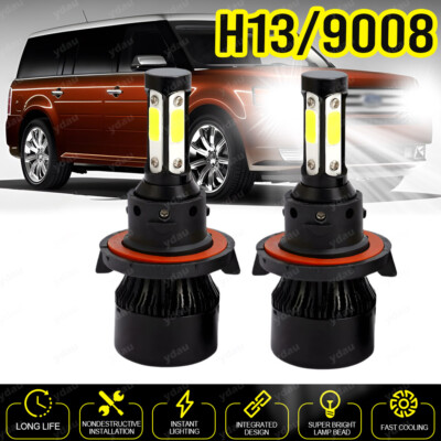 For FORD ECONOLINE E150-E450 2008-2016 - 2Pc 9008 LED Headlight Bulbs Dual Beam
