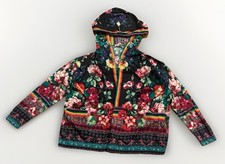 JOHNNY WAS Floral Bethia Open Cardigan Cashmere Sweater XS Hoodie Rare