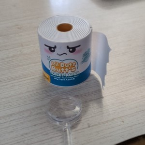 Zuru Mini Brands Kawaii Lil Butt Butts Toilet Paper And Magnifying Glass