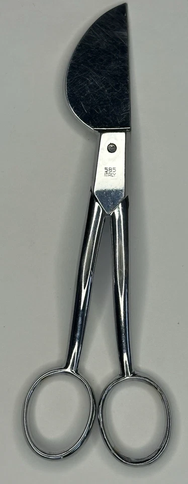 Mundial Duckbill Appliqué Scissors 585 Made in Italy Pre-Owned - Image 2 of 4