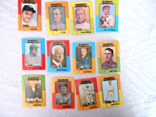 1980 84 SSPC/TCMA Baseball Immortals complete set (196) Ruth Jackie Robinson
