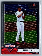 2019 Panini Stars & Stripes USA Baseball #40 Brennan Malone Base Longevity