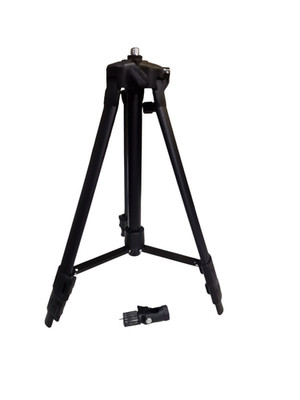 Geevorks Baustativ 1,2 m für Laser inkl. 5/8 1/4 Adapter