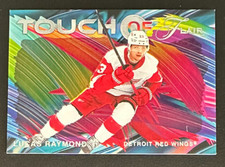 2025-26 Flair Hockey LUCAS RAYMOND Touch of Flair (Detroit Red Wings)