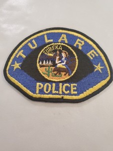 Obsolete Tulare Police Department in California
