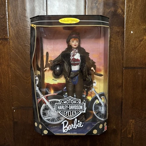 VTG Harley Davidson Barbie Doll 1998 2nd in Series #20441 NRFB Red Head NIB NEW