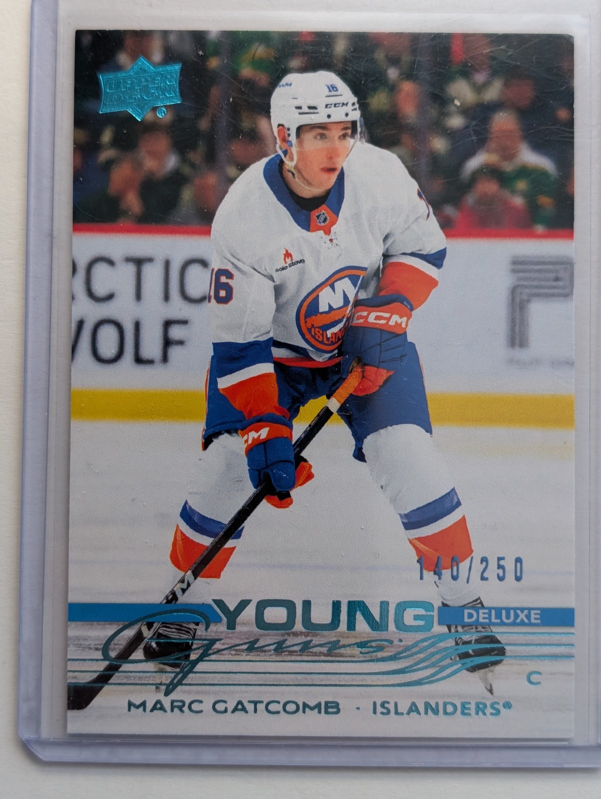2025-26 Upper Deck Series 1 - Young Guns Marc Gatcomb #231 Deluxe /250 (RC)