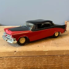1955 Dodge Royal Custom Lancer Red Black AMT Dealer Promo Model Car