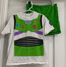 Buzz Lightyear Pajama Set Shirt and Shorts Size 6/7