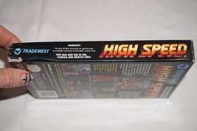High Speed (Nintendo NES) Complete in Box CIB