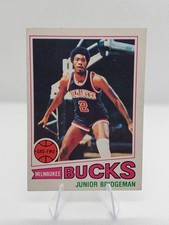 1977-78 Topps - Junior Bridgeman #114 White Back  Milwaukee Bucks NBA