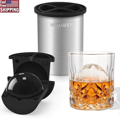 Clear Ice Maker Stainless Steel Ice Ball Mold Easy Demolding Compact Design New