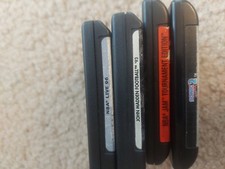 4 Sega Genesis Games (Sonic 2, NBA Live 96, Madden Football 93, NBA Jam TE)