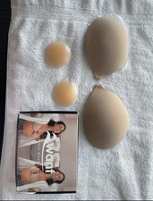 Nipple Covers Women Silicone Pads Invisible Breast Bra Reusable Adhesive Size C