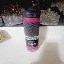 NEW Contigo Leak Proof  Travel Mug, Pink 16 Ounce 