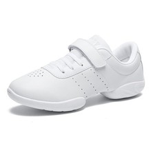 Girls Cheer Shoes White Cheer Sneakers Fashion Sports Training Athletic Comfo...