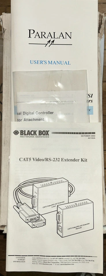 Black Box CAT5 Video/RS-232 Extender Kit Local and Remote. NEW IN BOX! - Image 4 of 4