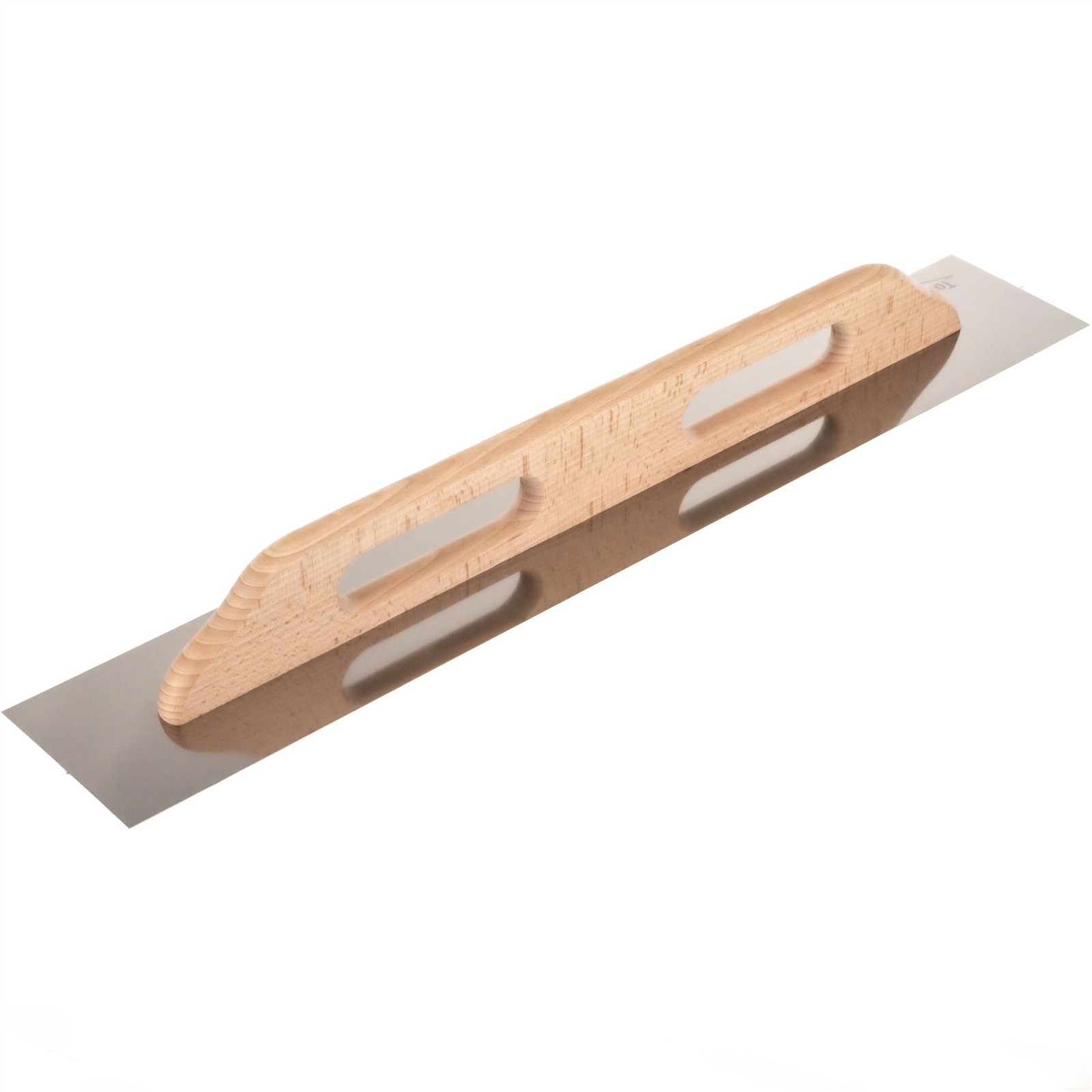 Toolty Professional Plastering Smoothing Trowel 780mm Wooden Handle - Image 4