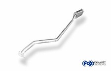 FOX Sportauspuff Edelstahl Vorschalldämpfer für Honda Civic VII 5-türer EU7 EU8