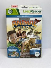 NEW LeapFrog LeapReader Learn Through Reading Series   ANIMAL ADVENTURE Game