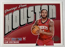 2023-24 Panini Hoops #19 Cam Whitmore Rookie Greetings Houston Rockets