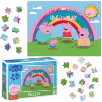 30-Teiliges Peppa Pig-Puzzle. Ein SüßEs Peppa Pig-Puzzle FüR Kleinkinder