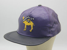 Vintage Camel Smokin' Joe's Racing 23 Leather Adjustable Strapback Hat Cap