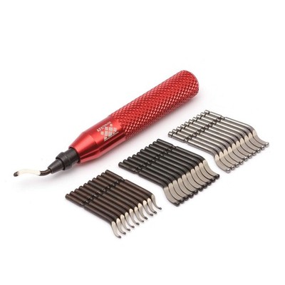 Durable HSS Deburring Tool Set with 30 Extra Blades for Professionals & DIYers