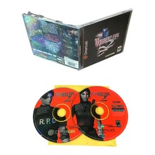 Sega Dreamcast CIB COMPLETE TESTED Resident Evil 2 2000