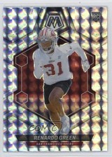 2024 Panini Mosaic Rookies Mosaic Prizm Renardo Green #358 14dq