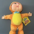 Cabbage Patch Kids Cuties Kallie Kitty Cat Farm Friends Orange Yellow Tabby Doll