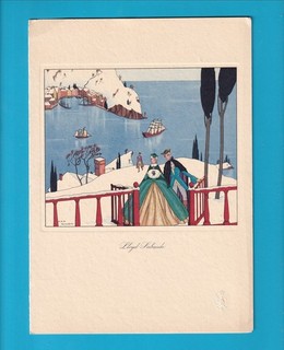 1931 Original Lloyd Sabaudo Italy Line CONTE BIANCAMANO Dinner MENU 3rd May